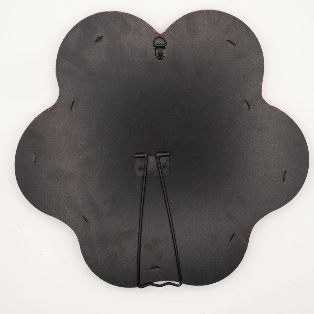 Mauve Star Mirror: Soft Squiggly Velvet Wall & Freestanding Mirror