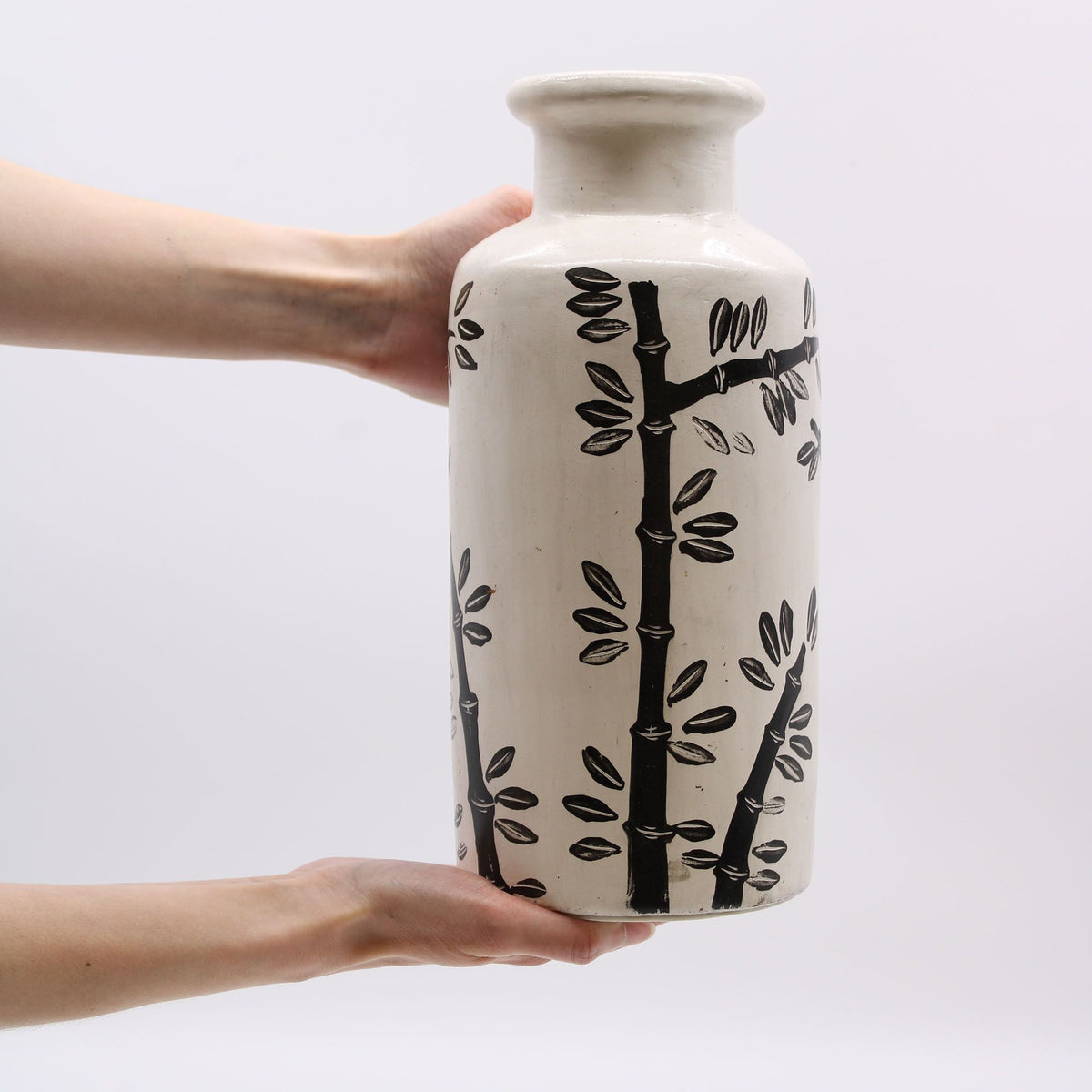 Handmade Lombok Terracotta Vase | Dried Flower Decor