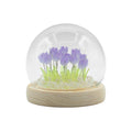Floral Glow Garden Dome, 20 Tulips | USB LED Decor Light